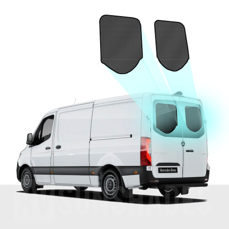 MB SPrinter Barn door sun shade