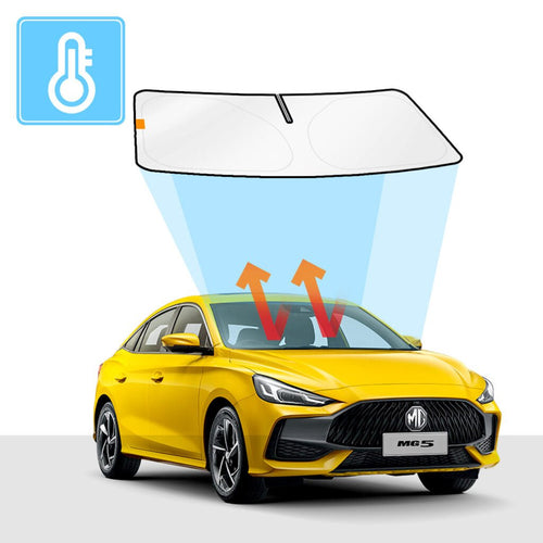 MG 5 Windshield sun shade