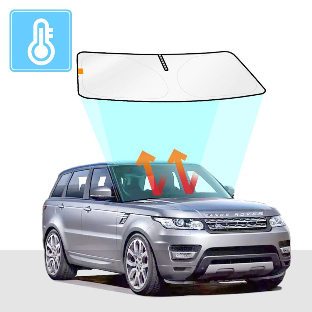 Old Shade Rvt Block Range Rover Sports Windshield Sun Shade L494 L461 Solar Screen BLOCK ...
