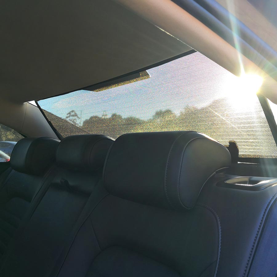 Anti Glare Rear Window Shade