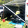 RVSunshades Offroad Pop Top Camper Awning End Wall 2.15x2.2m Rectangle Cut FLAT TOP (2.2m Drop)