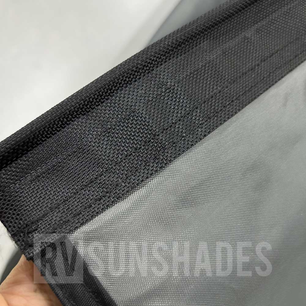 Waterproof Shield For Rv RVSunshades Waterproof End Wall Screen Angle Cut For Caravan Rain ...