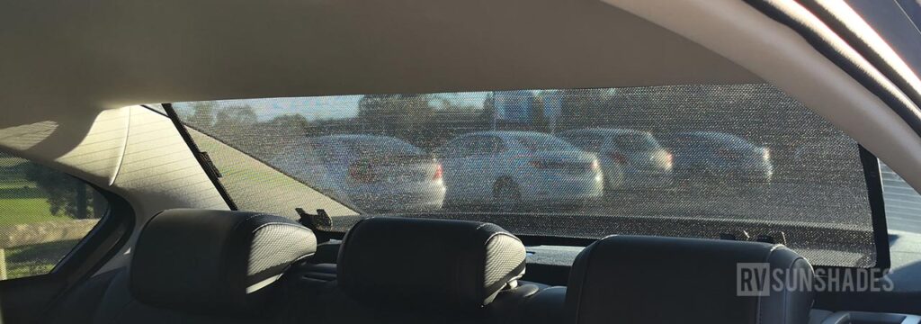 REAR Window Shade Privacy Protection