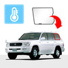 TOYOTA Landcruiser 100 series Solar Screen Quarter Window