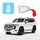 TOYOTA Landcruiser 300 series Quarter Window Solar Screen