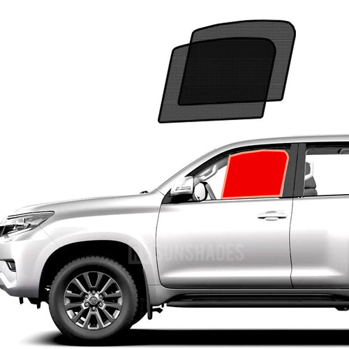 Toyota Prado Front Door Sun Shade