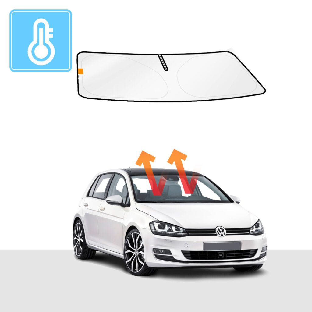 VW Golf Windscreen Sun Shade